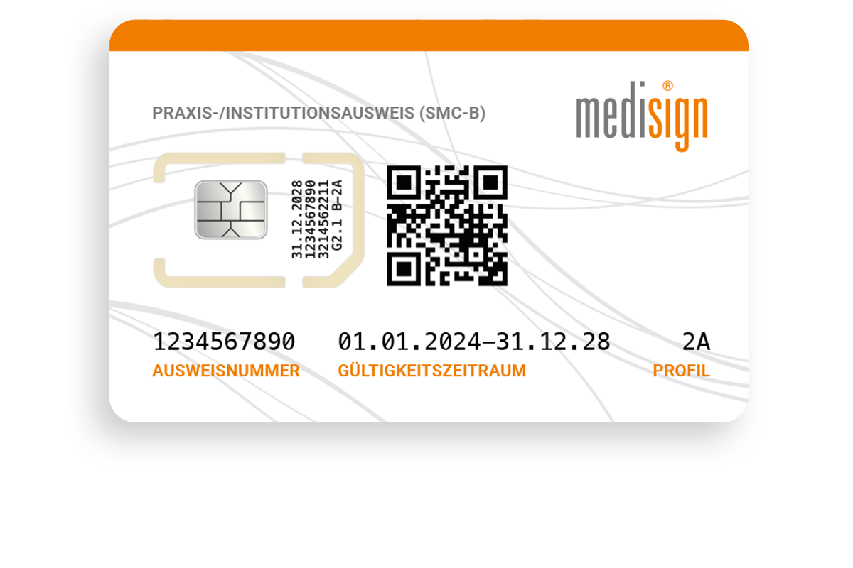 medisign: Praxisausweis (SMC-B) für den Zugang zur Telematikinfrastruktur